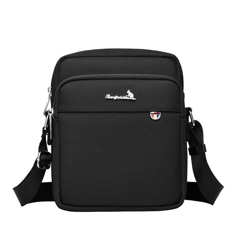 New Oxford cloth fashion trend hand carry versatile simple atmosphere high value bag casual fanny bag messenger bag