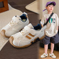 Kids' sneakers:  spring new collection - girls' retro agnes shoes, mesh upper, soft sole, non-slip casual shoes for mid-to-large children