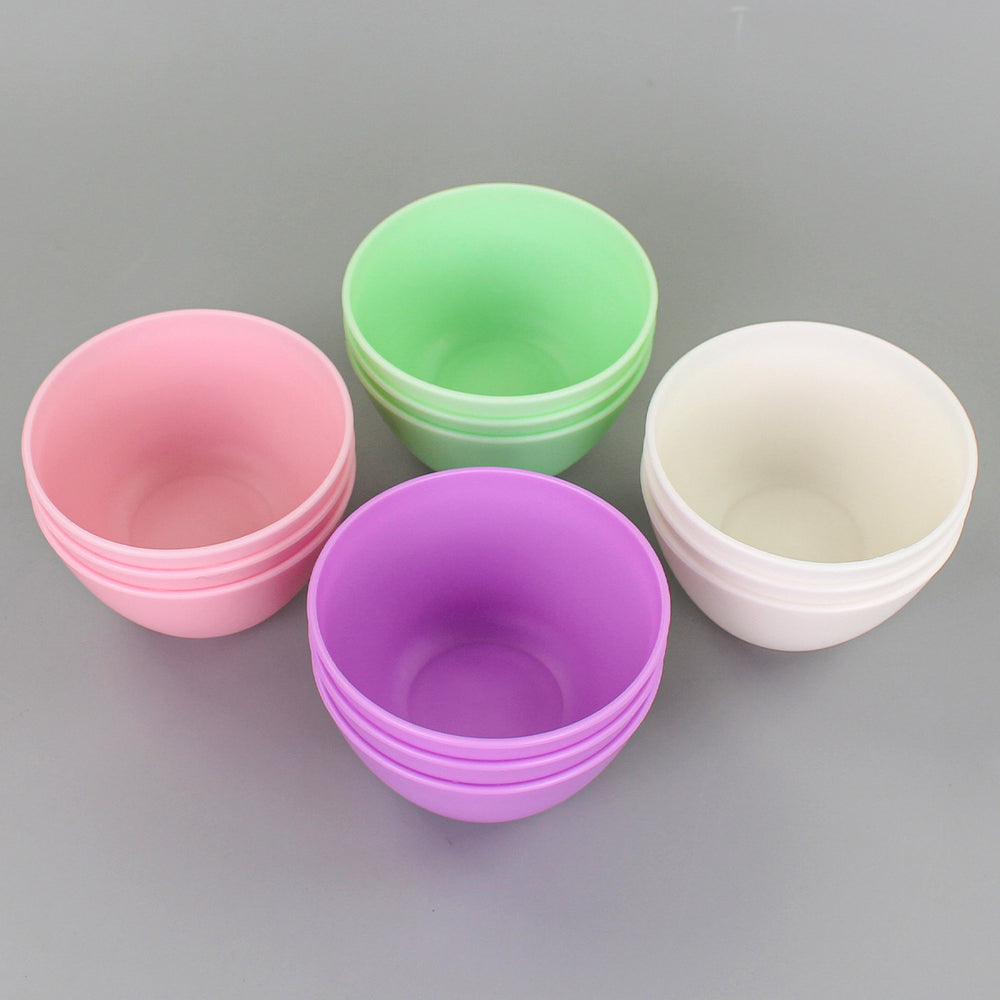Tpr soft rubber imitation silicone mask bowl - soft bowl for beauty & hairdressing - flexible small bowl for makeup, spa, and mask application - direct from the manufacturer