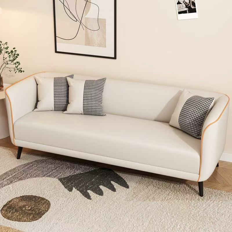 Italian accessible luxury cat claw fabric sofa small apartment living room double rental room bedroom apartment simple modern large sofa