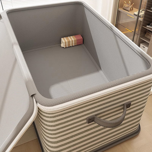 Locked storage box, household wardrobe, clothes, quilts, toys, sorting box, foldable password, storage box artifact