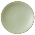 Stylish high-looking clay western food snack round plate restaurant hotel for home pastry dessert plate classy plate