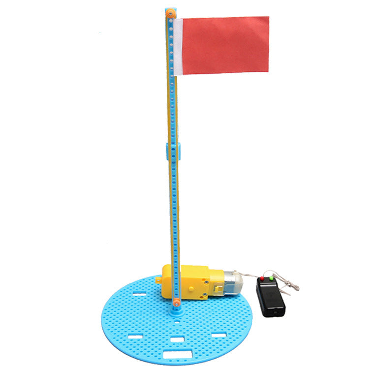 Primary school students science and technology production fun play teaching aids scientific experiments children science and education puzzle DIY electric lifting table
