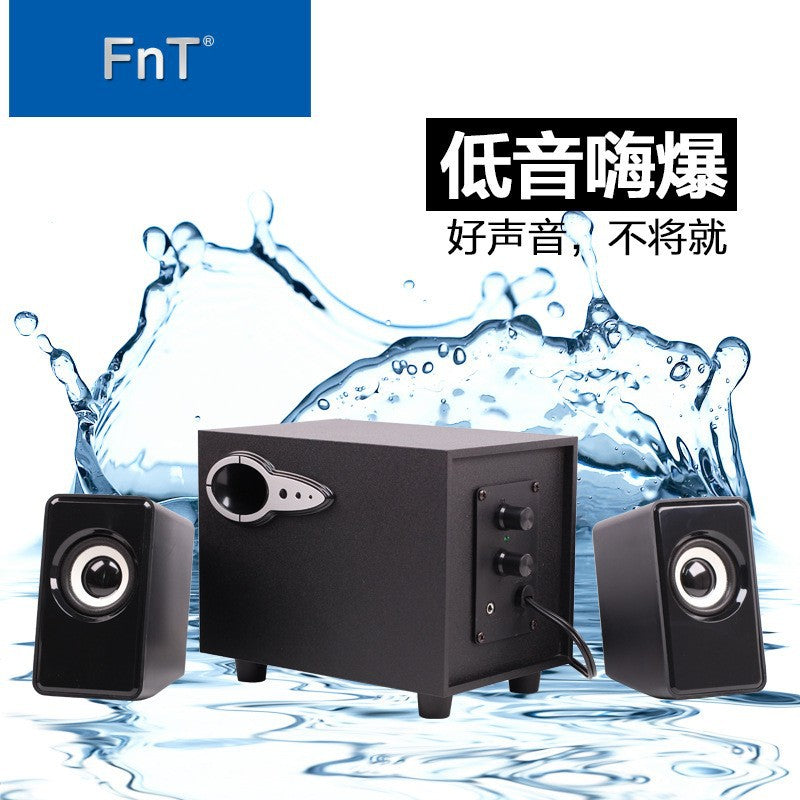 Ft301 notebook desktop computer small speaker 2.1 multimedia mini speaker mobile phone subwoofer speaker