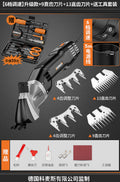 [6-speed speed adjustment] upgraded model + 9 straight tooth blades + 13 straight tooth blades + free tool set