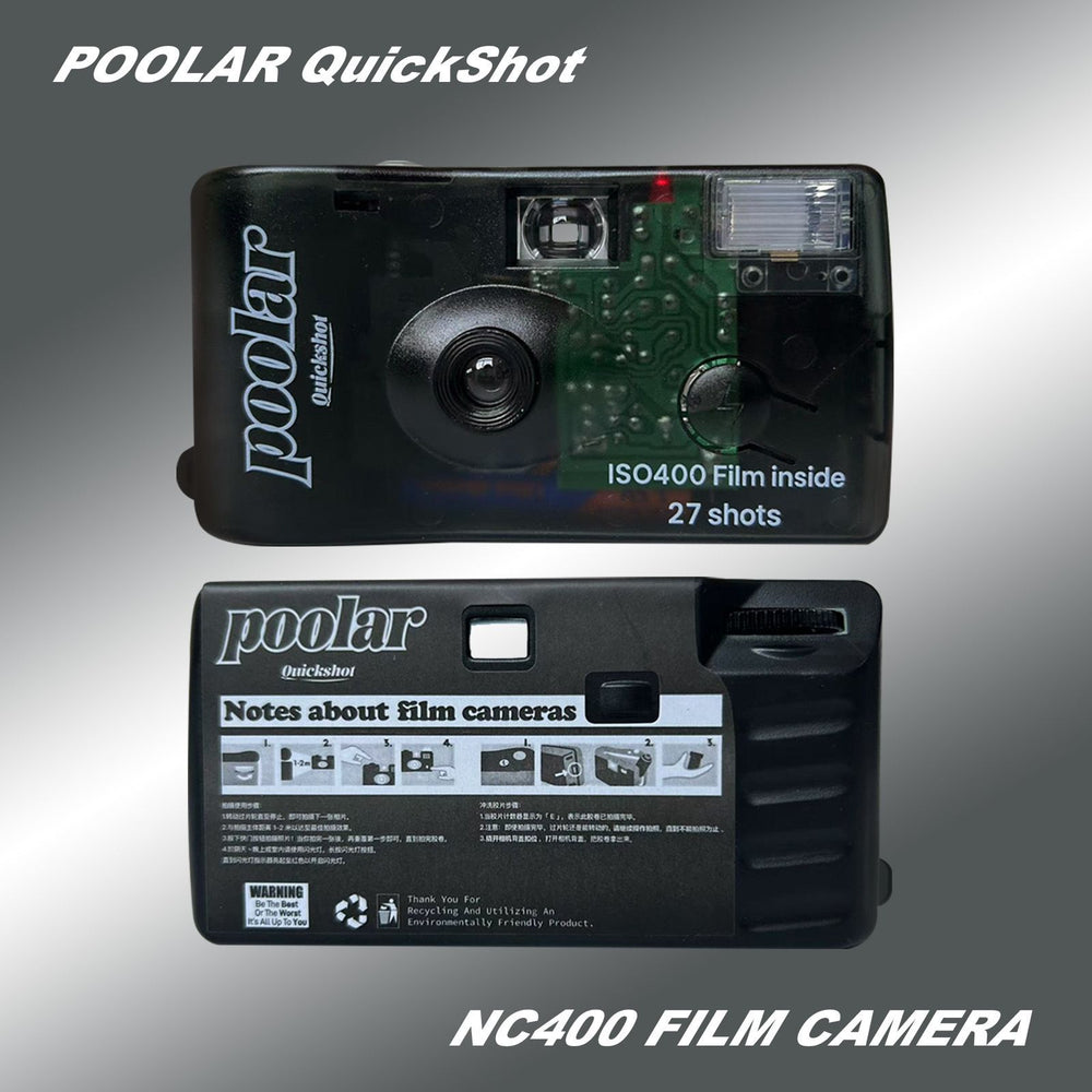 Poolar jelly disposable camera - retro film camera - point and shoot camera - student starter kit - birthday creative gift