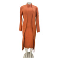 supply of african women's clothing plus sizeknittingdresslongoutwearthickenedtwo-piece set