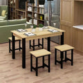 Dining table and chair combination snack bar restaurant fast food restaurant casual breakfast shop rectangular restaurant noodle shop dining table