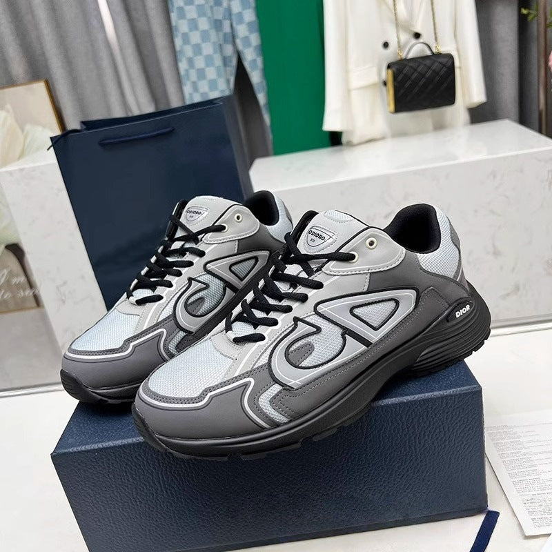 us station men's printed breathable sports shoes trendybest sellingd family heightening outdoor casual comfortable running shoes
