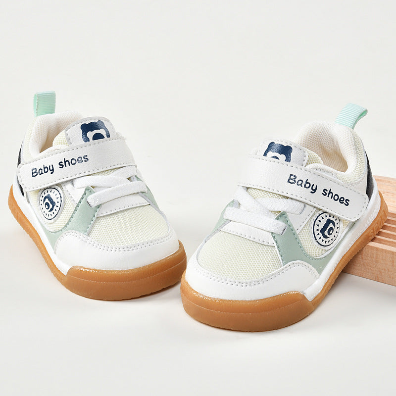Toddler shoes for boys, spring and autumn, 0-1-3 years old, soft-soled infant shoes, functional children's shoes, baby girl shoes