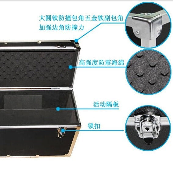 Dongguan manufacturers specialize in customized air box aluminum alloy trolley case air box turnover box air transportation box