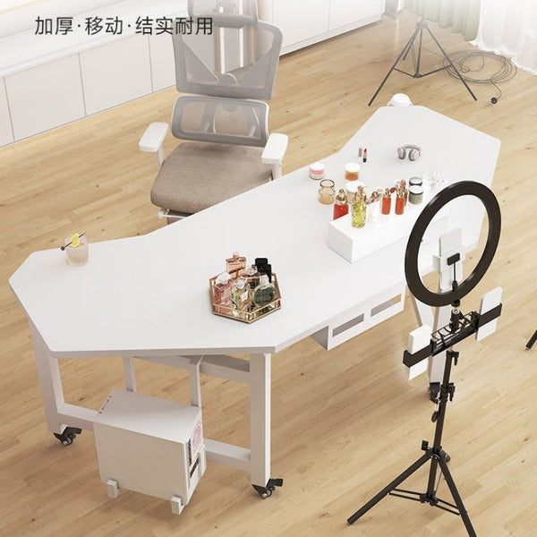 Live table removable live broadcast equipment e-sports table computer table live streaming host desk display table rotating computer table