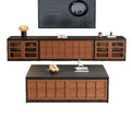 French retro tv cabinet living room wall storage cabinet medieval style floor cabinet accessible luxury checkerboard cabinet storage cabinet
