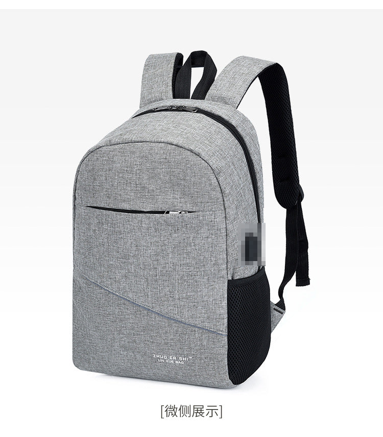 School bag large capacity business backpack men's computer bag, fashion usb charging backpack wholesale