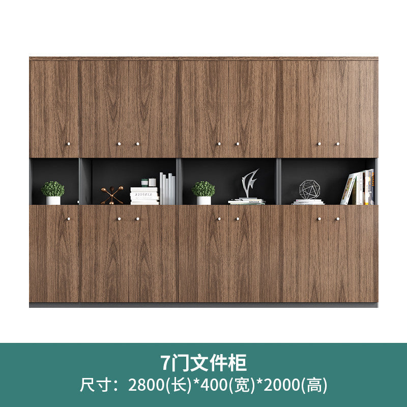 Saint li office file cabinet, wooden low cabinet, floor-standing storage cabinet, storage cabinet, office staff files