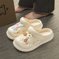 2025 women's summer slippers: super comfortable, cute, casual, versatile, indoor/outdoor, non-slip, clogs, thick sole