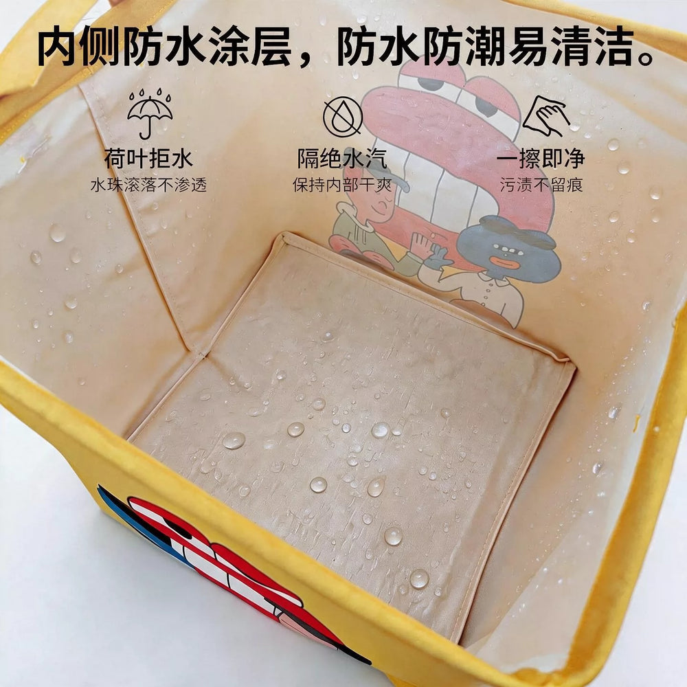Car trunk organizer waterproof foldable storage basket large capacity snack and sundries organizer - a must-have for your car!