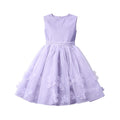 European and american style new girls' dress - lace mesh tutu skirt with bow neckline - princess style - direct from manufacturer - in stock