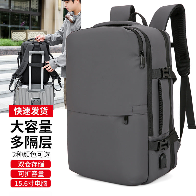 School bag new business backpack versatile simple lightweight luggage bag convenient business trip notebook multi-functional backpack