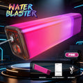 new trendy colorful electric water gun toy with cool lights and sound effects, extra large capacity pulse water gun