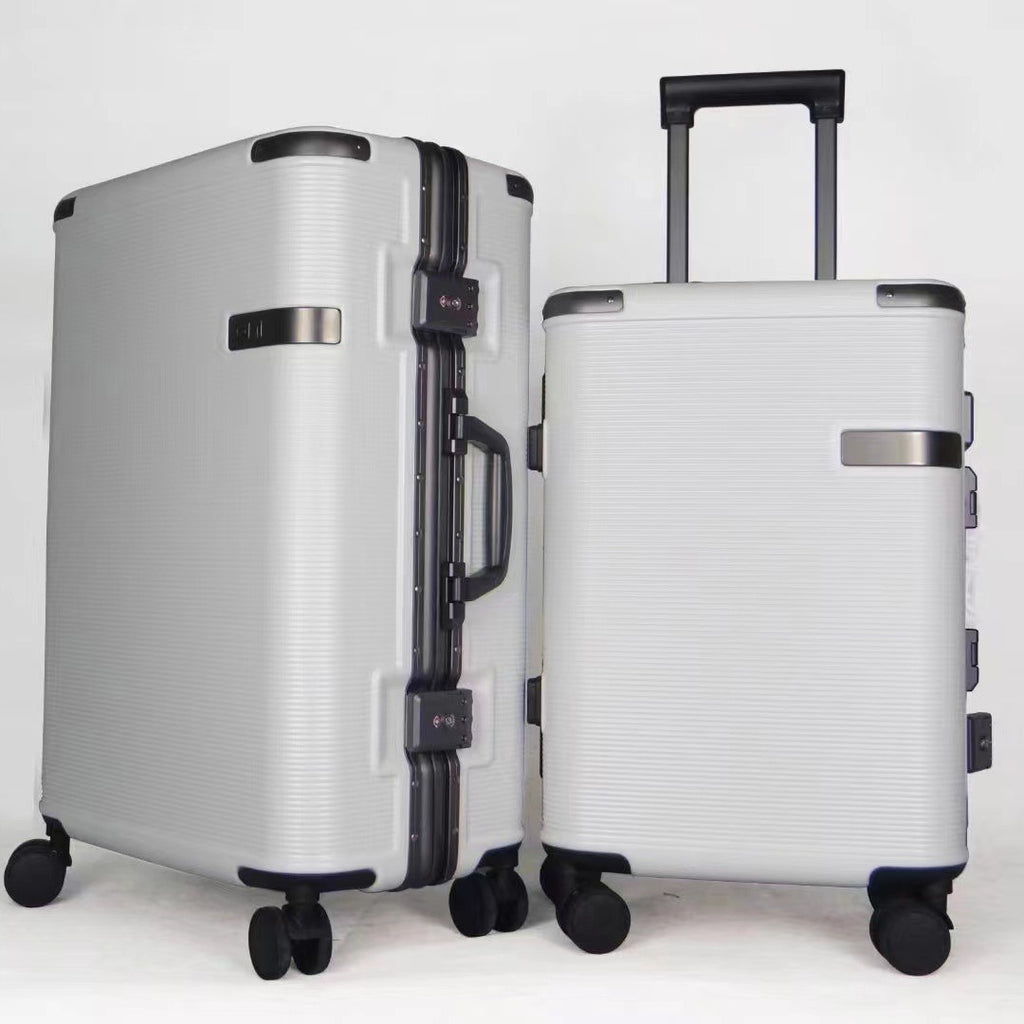 Luggage 20-inch business boarding travel 24-inch large-capacity pc scratch-resistant and wear-resistant universal wheel aluminum frame trolley case