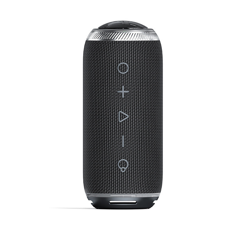 2026 new outdoor portable bluetooth speaker - wireless waterproof sound system with colorful ambient lighting and powerful bass