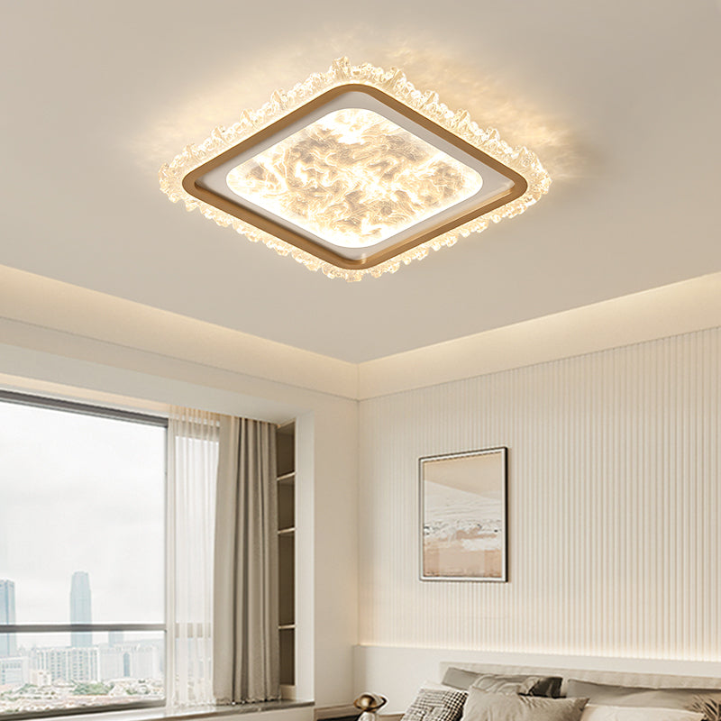 Italian minimalist living room ceiling light modern light luxury atmosphere eye protection living room main light whole house lighting package