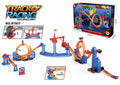 540cm pull-back 2-racer rotating track (with airplane, includes lifting pendulum)