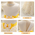 export baby dress short one year old western style new arrival princess dress three-dimensional butterfly birthday skirt cute
