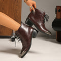 spring/autumn new arrival: plus-size fashion leather boots for women (sizes 36-43). wholesale available. dropshipping to  and