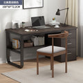 Office desk desktop home bedroom desk office desk boss table simple rental house with drawer computer desk no