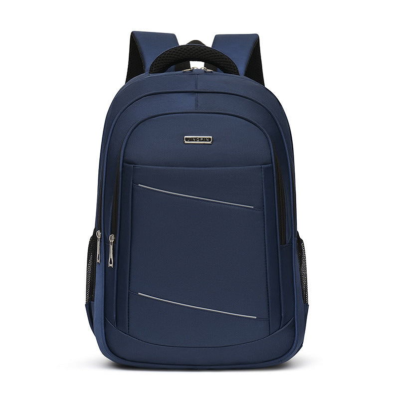 Customized travel backpack large-capacity college student anti-splashing water-resistant dirt-resistant simple business computer bag universal backpack