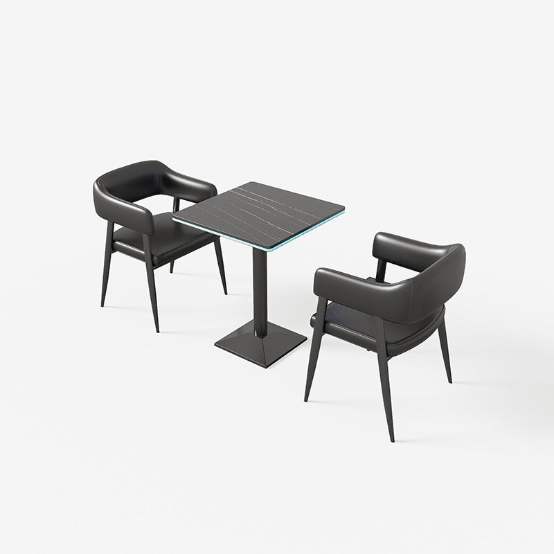 Cafe Bar Clear Bar Luminous Table and Chair Combination Pub Club Retail Bar Box Ktv Sofa Booth