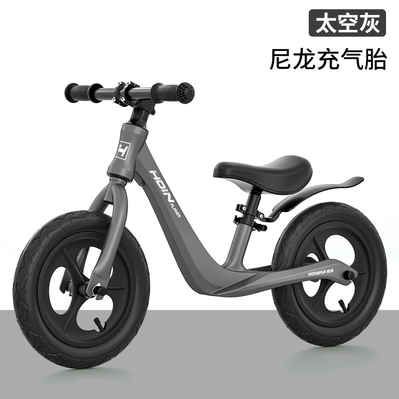 New children's magnesium alloy balance car without pedals 1-6 years old baby balance yo-yo car two-wheel coasting walker