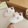 Girls' cartoon sneakers,  spring/autumn new collection, boys' lightweight athletic casual white shoes, baby first walking shoes