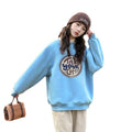 Girls' spring/autumn tops -  new trendy kids' street style outfit - autumn fashionable long-sleeve sweatshirt