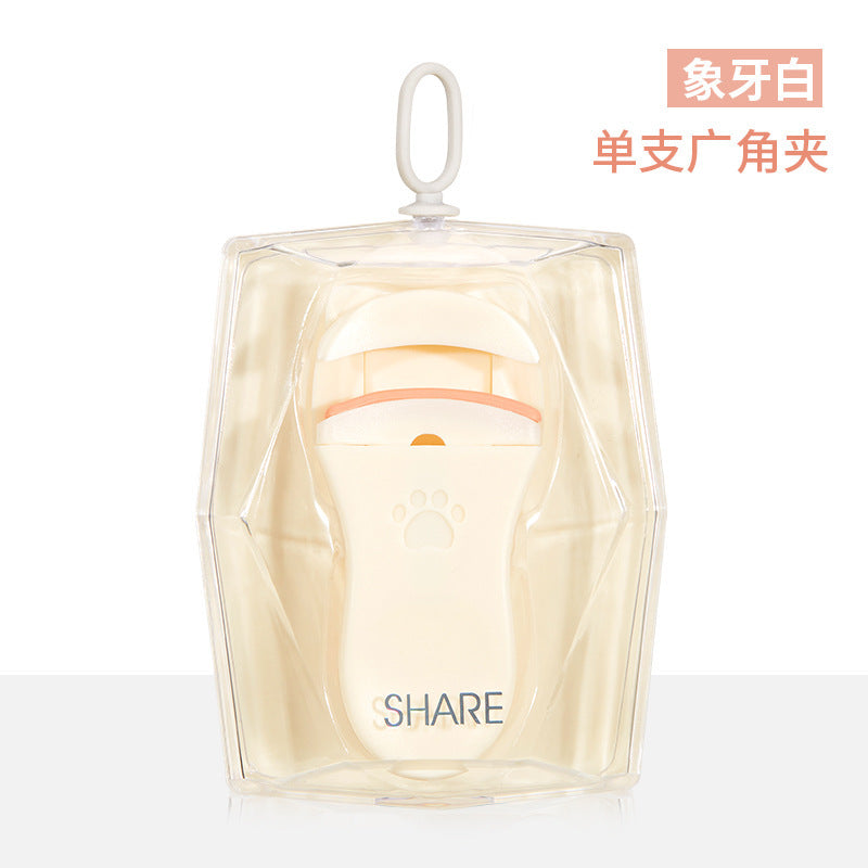 New arrival cute cat claw eyelash curler wholesale portable cute curling eyelash artifact without eyelid clip cross-border exclusive supply