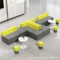 Office sofa irregular shape training institution patchwork sofa reception rest area business reception casual sofa sf-02