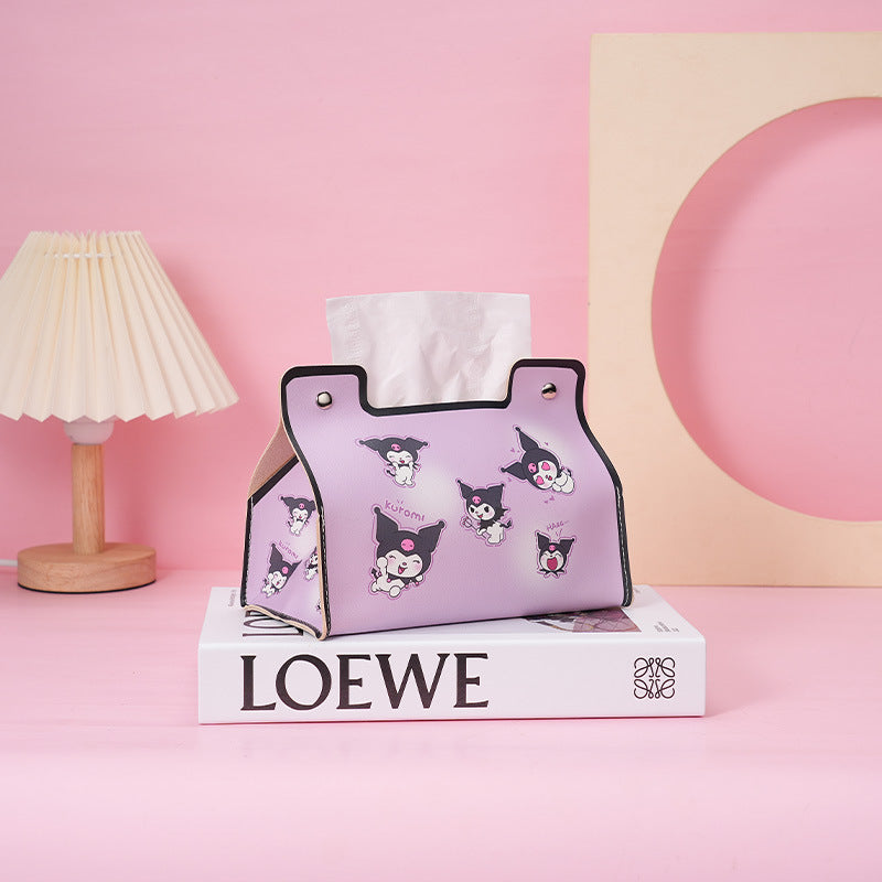 Little Lomi cute pumping carton cartoon little Letty little cha dog cute creative high value cartoon storage tissue box