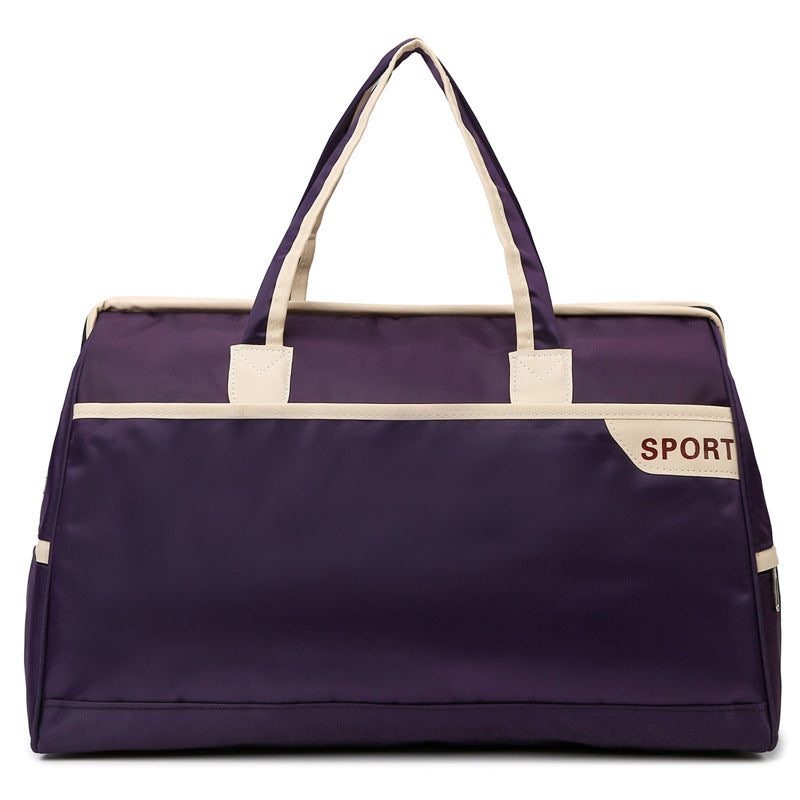 Short-distance travel bag Women's shoulder carry large-capacity fashionable Korean version travel bag Men's outdoor travel business travel luggage