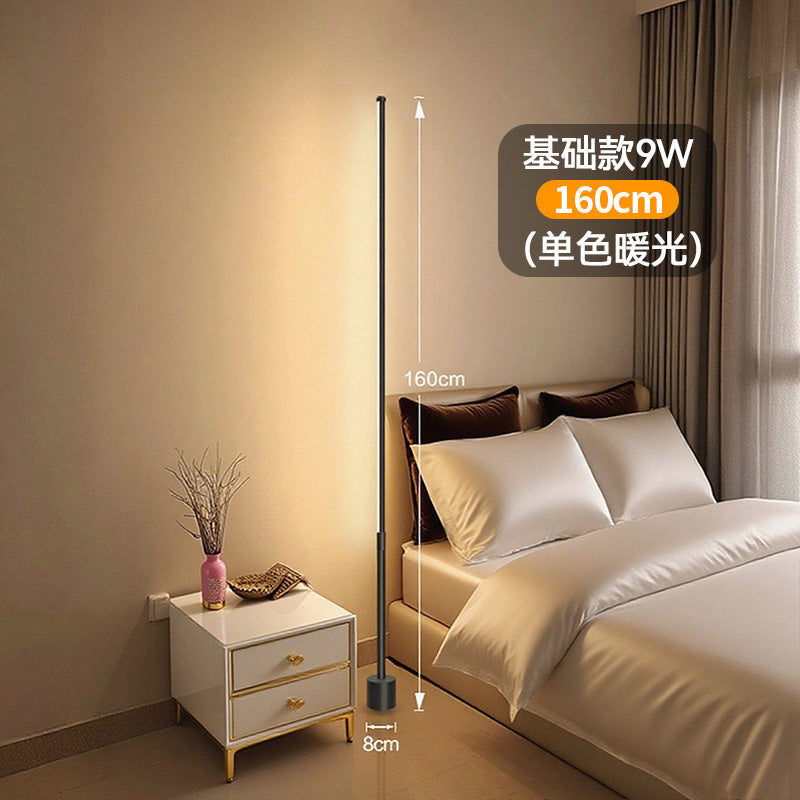 New arrival bedroom atmosphere floor lamp for home night light smart voice control sound control light sensor light bedside table lamp