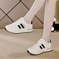 plus size lightweight athletic shoes for women, new spring/autumn soft sole eva sneakers, anti-slip leather casual running shoes