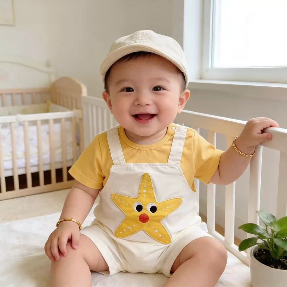 Summer romper baby newborn infant clothes summer thin casual versatile infant short sleeve crawling suit summer style