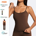 European and american cross-border eco-friendly double-layer barely-there yoga tank top - beautiful back fitness top - outdoor running sports vest