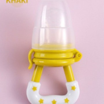 Directly from the manufacturer, baby fruit and vegetable music, fruit complementary food bite music, silicone mesh bag baby feeding tableware