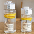 Muji replacement portable plastic cup with tea separator, high temperature resistance, anti-fall, good-looking summercasual sports cup