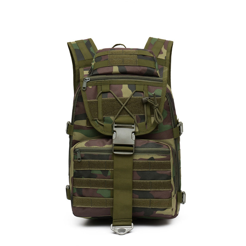 Cross-border large-capacity tactical bag outdoor camouflage backpack travel sports backpack men's senior sense hiking bag