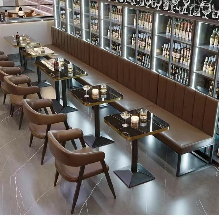 Bar, lounge, table and chair, snack bar, burger, milk tea shop, sofa, booth, music, bistro, quiet bar, table and chair set