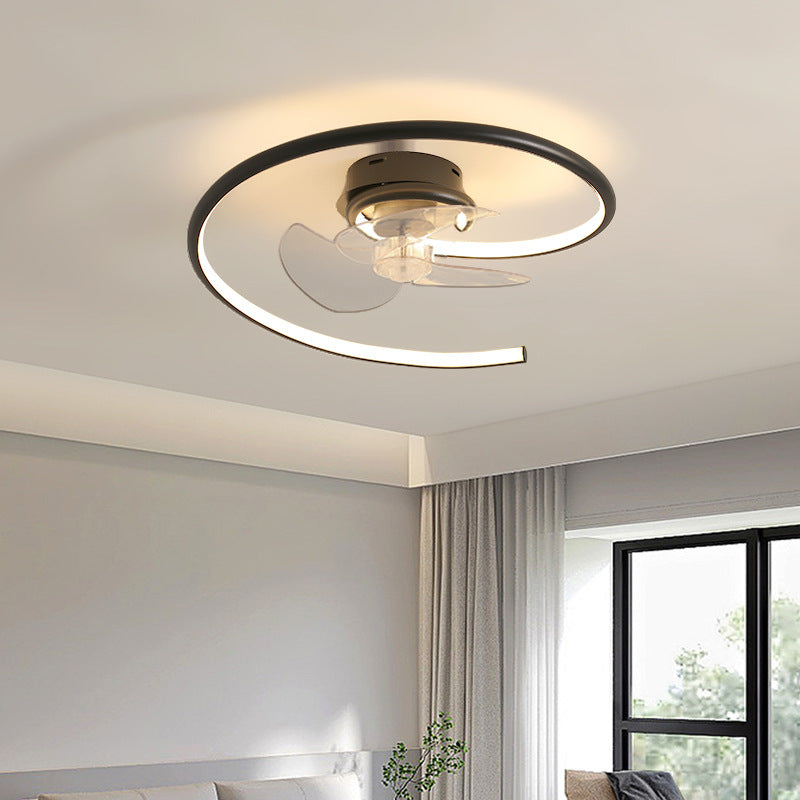 [Strict Selection] Bedroom Light Fan Ceiling Light 2023 New Fan Light Master Bedroom Light Modern Simple Lamps