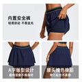 Summernew arrival yoga anti-exposure bottom pants high waist tennis casual a-shaped skirt slimming look silm sports